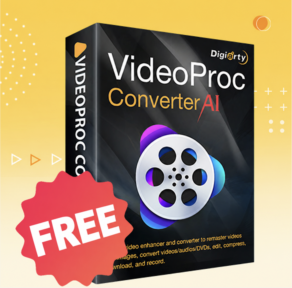 VideoProc Converter AI V7.8 for Windows or Mac: Free VideoProc Converter AI V7.8 for Windows or Mac: Free