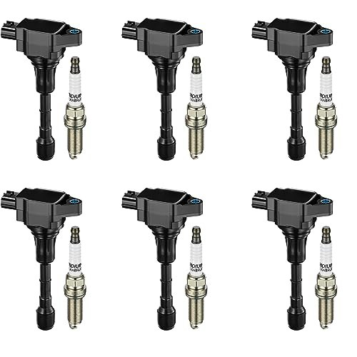 Bdfhyk Ignition Coil and Iridium Spark Plug 6-Piece Set for 3.7L and 5.6L Nissan and Infiniti: $98.99 Bdfhyk Ignition Coil and Iridium Spark Plug 6-Piece Set for 3.7L and 5.6L Nissan and Infiniti: $98.99