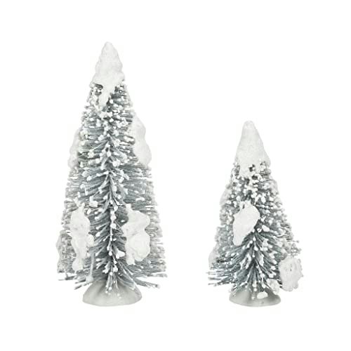 Department 56 Village Collection Snow Laden Tree Figurine 2-Pack: $14.95 Department 56 Village Collection Snow Laden Tree Figurine 2-Pack: $14.95