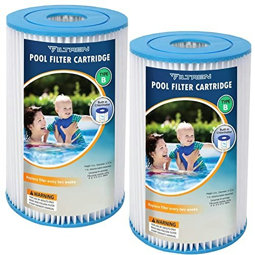 Filtren Type B Pool Filter Replacement Cartridges 2-Pack: $15.99 Filtren Type B Pool Filter Replacement Cartridges 2-Pack: $15.99
