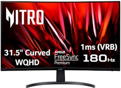 Acer Nitro Gaming EDB323QU 31.5" WQHD Curved Monitor for $190 + free shipping