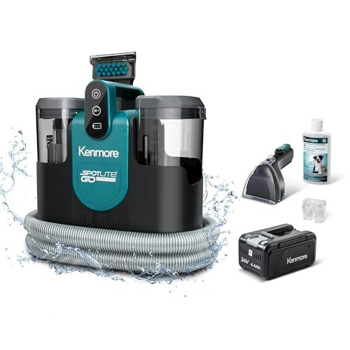Kenmore KW1090 24V Cordless Portable Carpet and Upholstery Spot Cleaner: $119.99