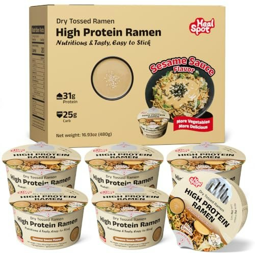HealSpot High Protein Ramen 6-Pack: $24.99 HealSpot High Protein Ramen 6-Pack: $24.99