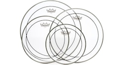 Remo Pinstripe Clear 4-Piece Tom Pack for $59 + free shipping