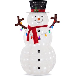 Best Choice Products 3' Lighted Pop-Up Snowman Outdoor Christmas Decoration for $60 + free shipping