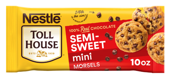 Nestlé Toll House Semi-Sweet Chocolate Mini Baking Chips 10-oz. Bag: $3.97