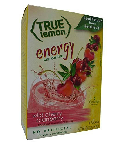True Citrus Wild Cherry Cranberry Energy Drink Powder Mix: $8.77