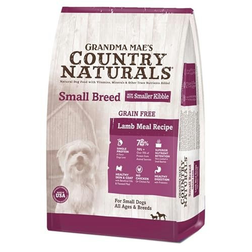 Grandma Mae’s Country Naturals Grain Free Small Breed Lamb Dog Food 4lb: $28.67 Grandma Mae’s Country Naturals Grain Free Small Breed Lamb Dog Food 4lb: $28.67