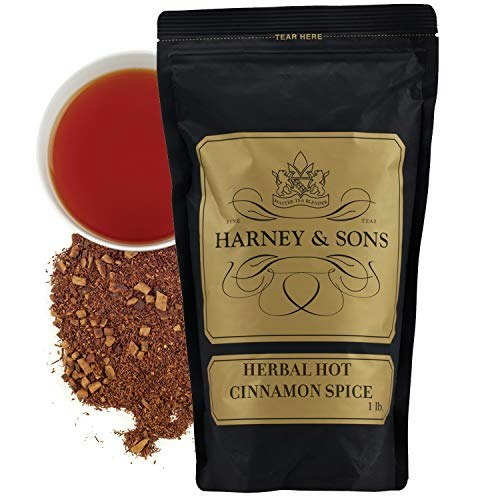 Harney & Sons Hot Cinnamon Spice Herbal Rooibos Tea 16-oz.: $17.96 Harney & Sons Hot Cinnamon Spice Herbal Rooibos Tea 16-oz.: $17.96