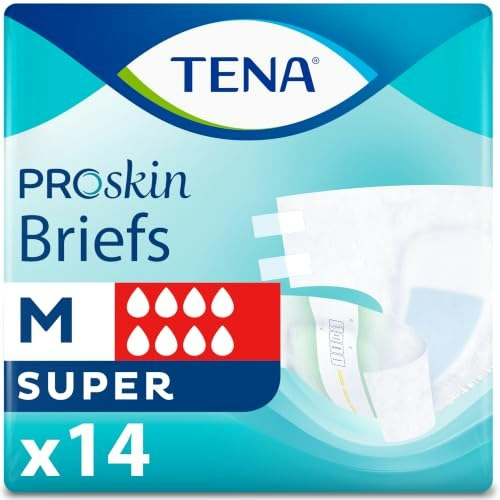 TENA ProSkin Super Absorbency Unisex Adult Briefs 14-Pack: $19.94 TENA ProSkin Super Absorbency Unisex Adult Briefs 14-Pack: $19.94