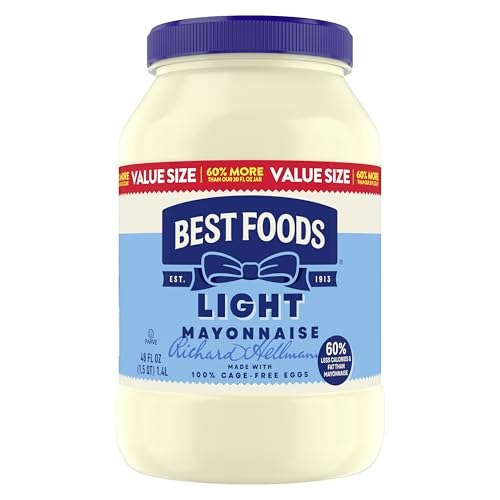 Best Foods Light Mayonnaise 48-oz. Jar: $9.41 Best Foods Light Mayonnaise 48-oz. Jar: $9.41