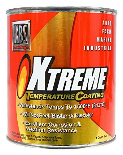KBS Coatings 65405 1-Quart Cast Iron Grey Xtreme Temperature Coating: $41.35 KBS Coatings 65405 1-Quart Cast Iron Grey Xtreme Temperature Coating: $41.35
