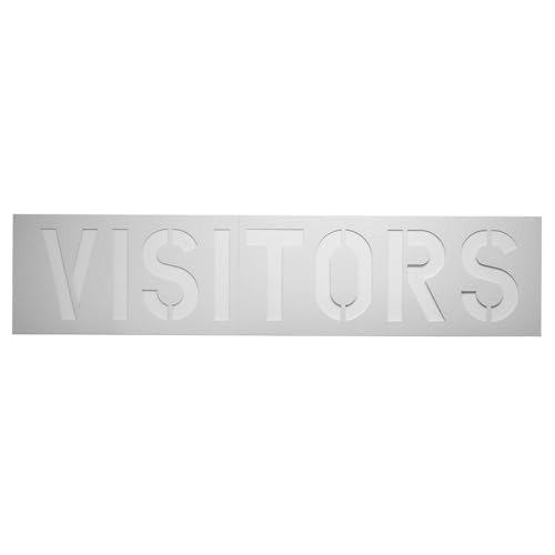 Hy-Ko Visitors Parking Lot Stencil: $28.79 Hy-Ko Visitors Parking Lot Stencil: $28.79