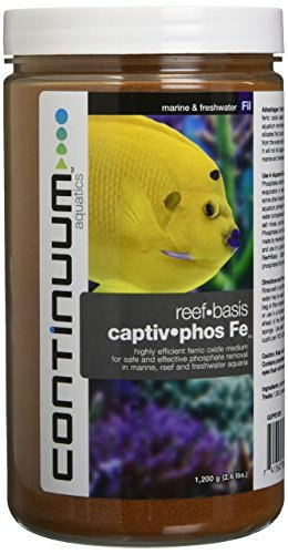 Continuum Aquatics Reef Basis Captiv Phos Fe Phosphate Remover 1.2kg: $45.51 Continuum Aquatics Reef Basis Captiv Phos Fe Phosphate Remover 1.2kg: $45.51