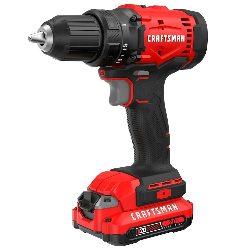 Craftsman V20 20-Volt 1/2" Keyless Cordless Drill: $59