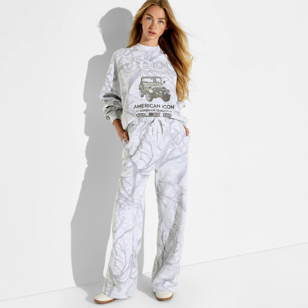 Women's Fleece Graphic Sweatpants: $25 Women's Fleece Graphic Sweatpants: $25