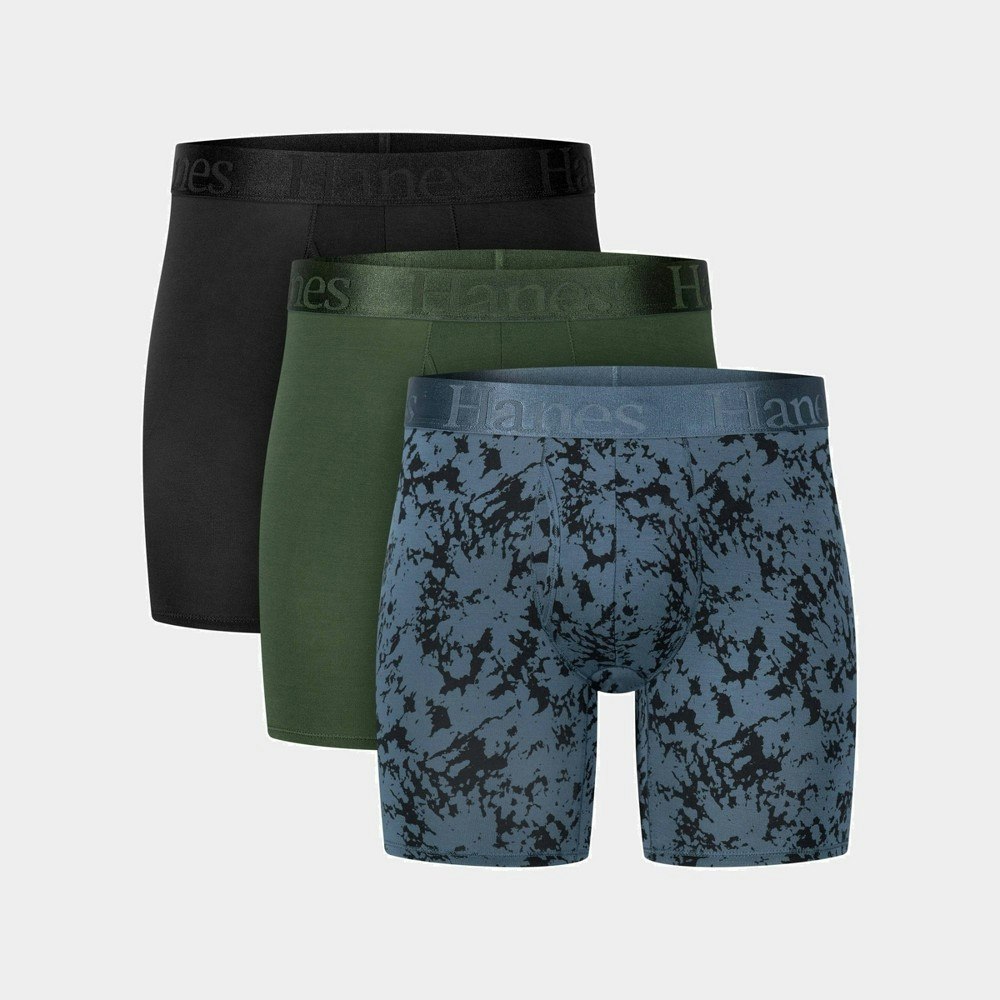 Hanes Men's Supersoft Boxer Briefs 3-Pack: $22 Hanes Men's Supersoft Boxer Briefs 3-Pack: $22