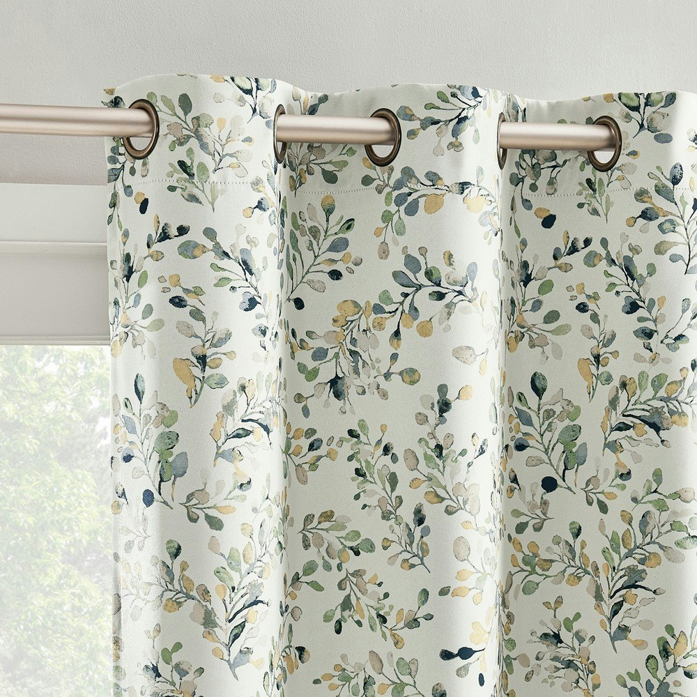 Sun Zero Maureen 40" x 84" Blackout Grommet Curtain Panels 2-Pack: $43.99