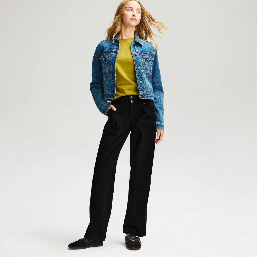Wild Fable Women's Low-Rise Twisted Seam Canvas Pants: $35 Wild Fable Women's Low-Rise Twisted Seam Canvas Pants: $35