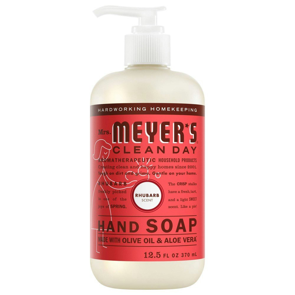 Mrs. Meyer's Clean Day Rhubarb Hand Soap 12.5oz: $4.99 Mrs. Meyer's Clean Day Rhubarb Hand Soap 12.5oz: $4.99