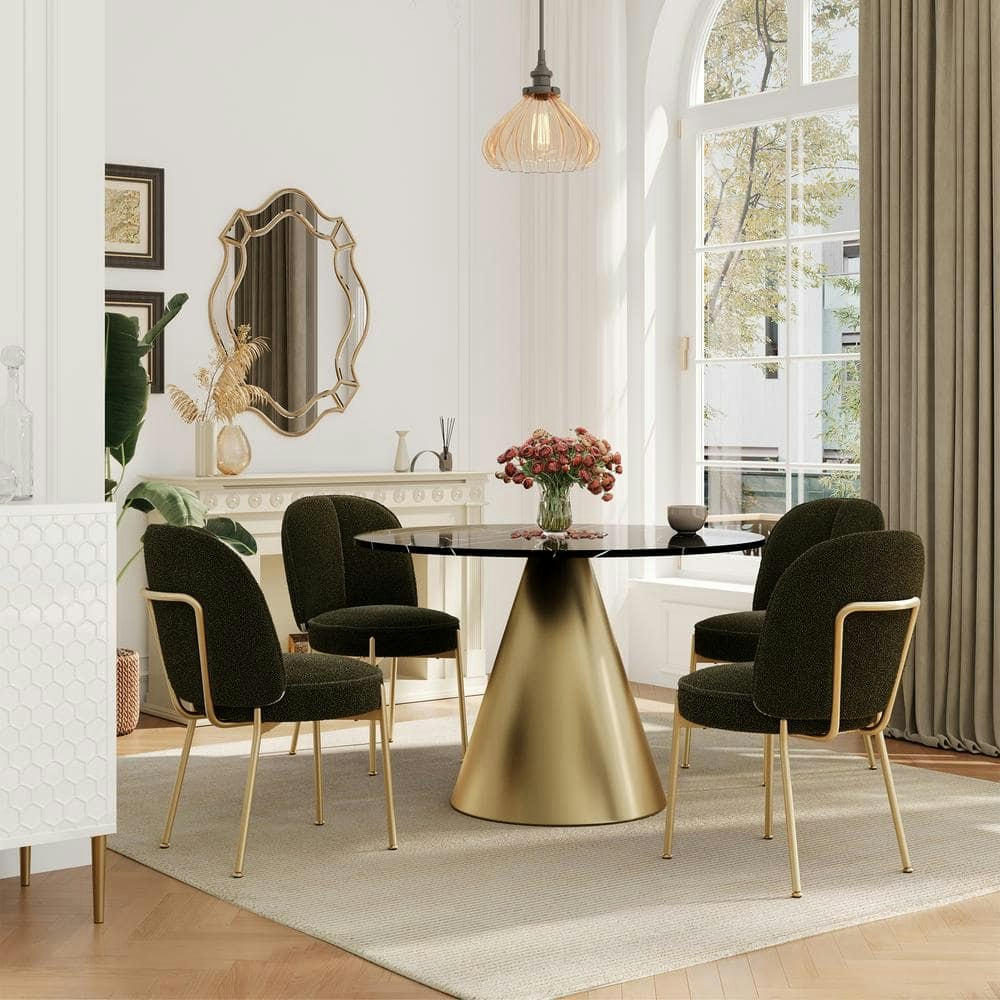 5-Piece Marble Counter-Height Dining Table Set: $1,361.76 5-Piece Marble Counter-Height Dining Table Set: $1,361.76