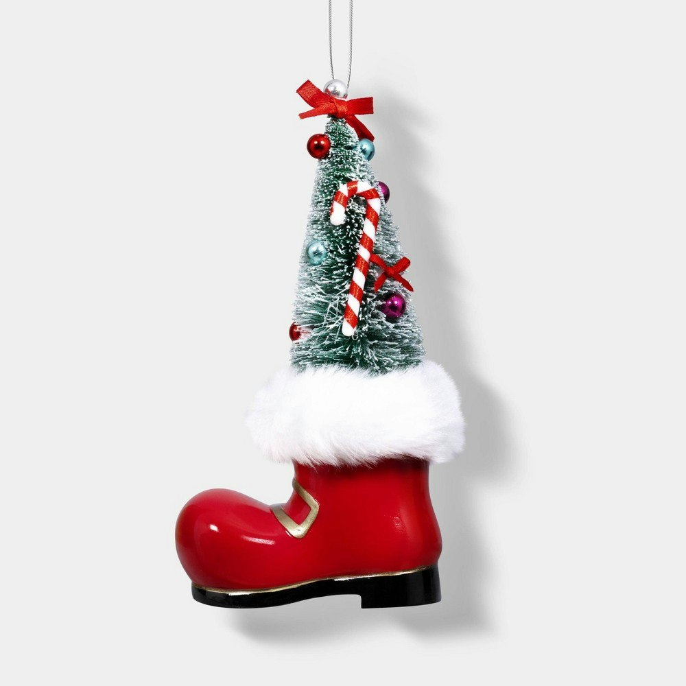 Wondershop Santa Boot with Tree Christmas Ornament: $5 Wondershop Santa Boot with Tree Christmas Ornament: $5