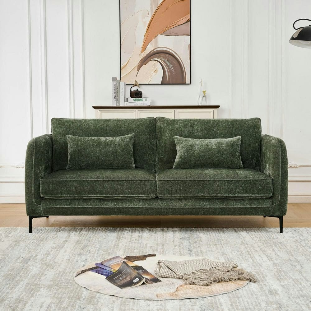 80-Inch Chenille 3-Seater Sofa: $613.27 80-Inch Chenille 3-Seater Sofa: $613.27