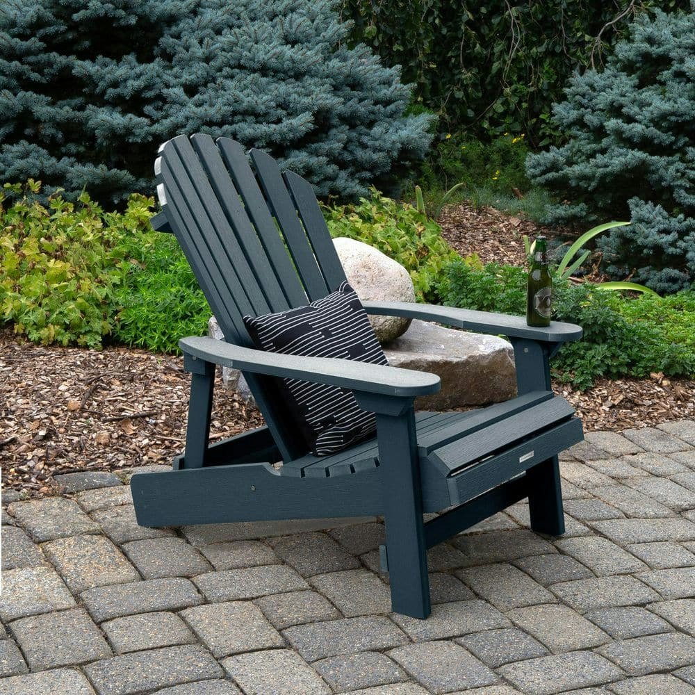 King Hamilton Recycled Plastic Folding Reclining Adirondack Chair: $447.03 King Hamilton Recycled Plastic Folding Reclining Adirondack Chair: $447.03