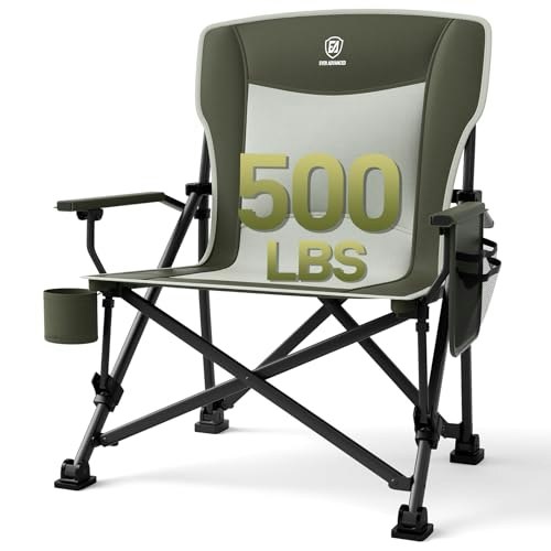 Ever Advanced 500-lb Capacity Oversized Folding Camping Chair: $79.98 Ever Advanced 500-lb Capacity Oversized Folding Camping Chair: $79.98