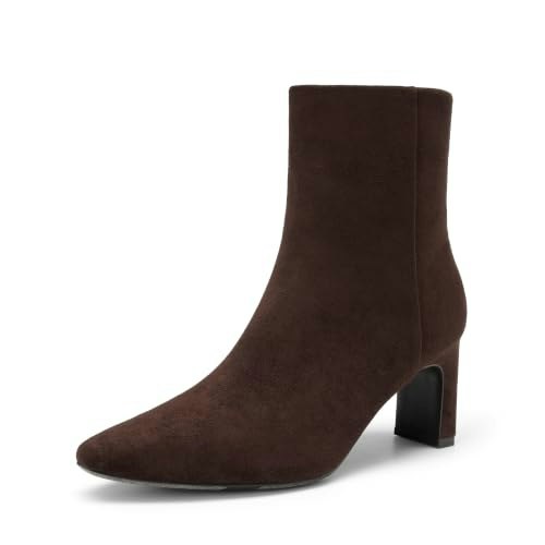 Dream Pairs Women's Square Toe Block Heel Ankle Boots: $37.98 Dream Pairs Women's Square Toe Block Heel Ankle Boots: $37.98