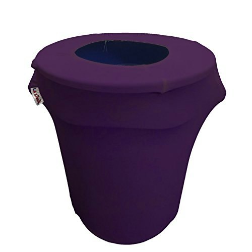 LA Linen 32-Gallon Stretch Spandex Fitted Trash Can Cover: $31.65 LA Linen 32-Gallon Stretch Spandex Fitted Trash Can Cover: $31.65