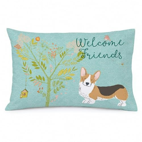 Caroline's Treasures Pembroke Welsh Corgi Standard Pillowcase: $19.99