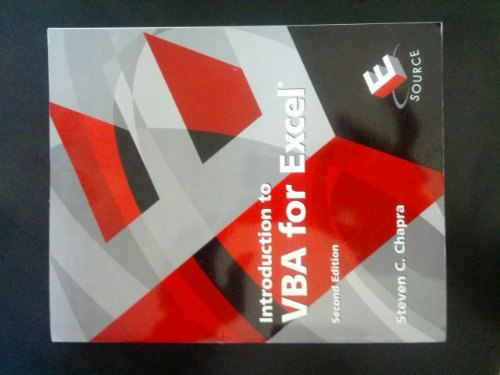 Introduction to VBA for Excel: $20.25 Introduction to VBA for Excel: $20.25