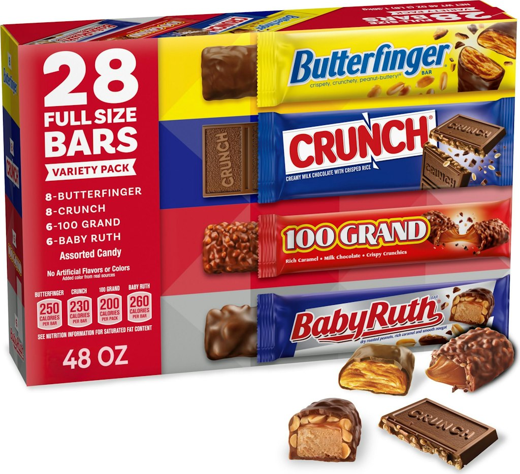 28-Piece Candy Bar Variety Pack: $29 w/ Sub & Save 28-Piece Candy Bar Variety Pack: $29 w/ Sub & Save