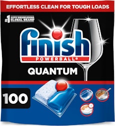 Finish Powerball Quantum Dishwasher Pods 100-Pack for $14 w/ Sub & Save + free shipping w/ Prime