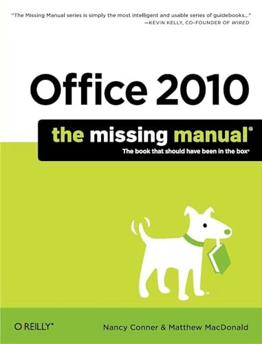 Office 2010 The Missing Manual: $17.95 Office 2010 The Missing Manual: $17.95