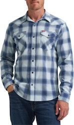 Wrangler Men's Slim Fit Twill Shirt w/ Sunglasses Cleaner for $6 + free shipping w/ $35