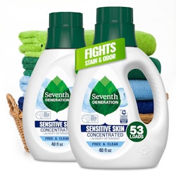 Seventh Generation 40-oz. Laundry Detergent 2-Pack for $15 w/ Sub & Save + free shipping w/ Prime