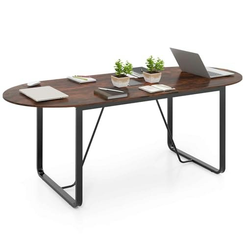 Goflame 71-inch Oval Conference Table: $112 Goflame 71-inch Oval Conference Table: $112