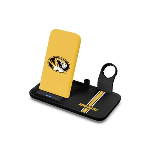 Soar NCAA Missouri Tigers 4-in-1 Wireless Charging Station: $18 Soar NCAA Missouri Tigers 4-in-1 Wireless Charging Station: $18