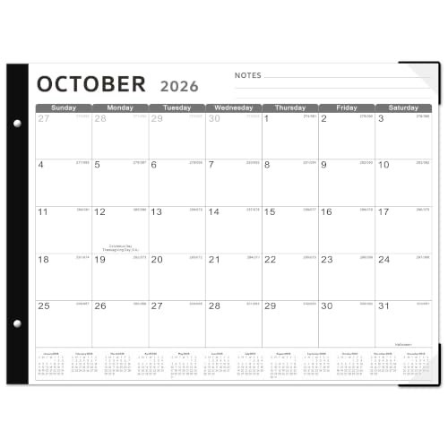 Kopeesy 22" x 17" 2026-2027 18-Month Desk Calendar: $17.99 Kopeesy 22" x 17" 2026-2027 18-Month Desk Calendar: $17.99