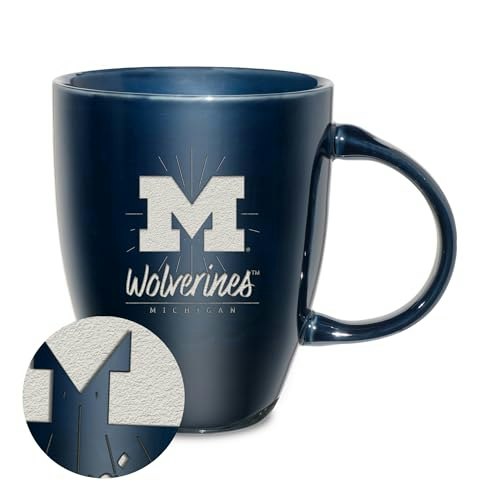 Michigan Wolverines 18oz Ceramic Mug: $18.02