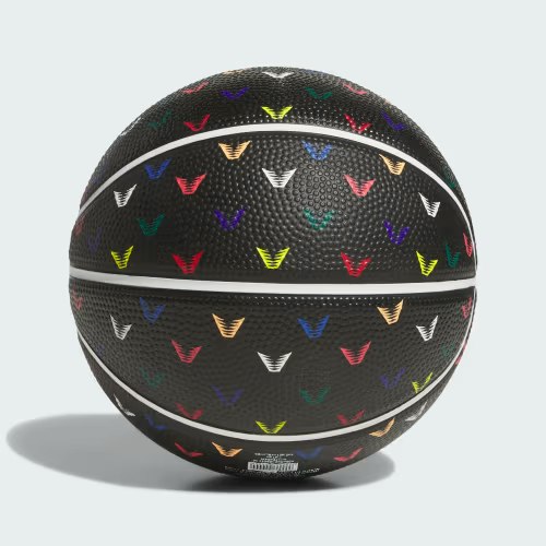 adidas 3S Rubber Mini Basketball: $9.10