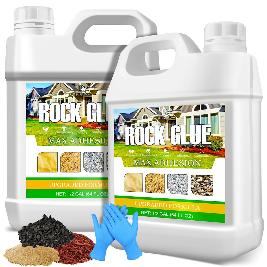 DecorRom 64-oz. Rock Glue for Landscape, Mulch & Gravel: $11 w/ Sub & Save