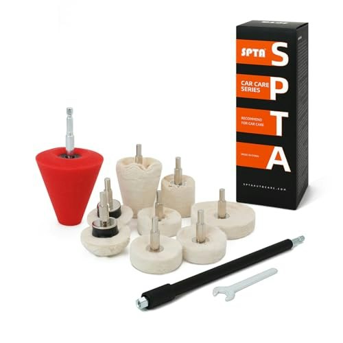 SPTA 9-Piece Drill-Mount Polishing Wheel Set: $15.17 SPTA 9-Piece Drill-Mount Polishing Wheel Set: $15.17