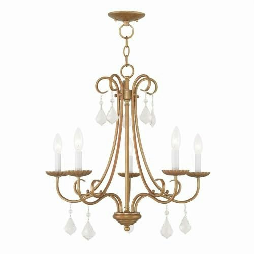 Livex Lighting Daphne 5-Light Chandelier: $136.55 Livex Lighting Daphne 5-Light Chandelier: $136.55