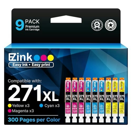 E-Z Ink CLI-271XL Ink Cartridge 9-Pack: $16.95 E-Z Ink CLI-271XL Ink Cartridge 9-Pack: $16.95