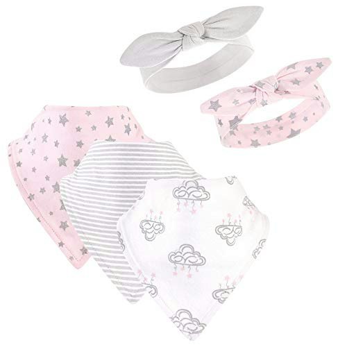 Hudson Baby Cotton Bib and Headband Set: $7.40 Hudson Baby Cotton Bib and Headband Set: $7.40