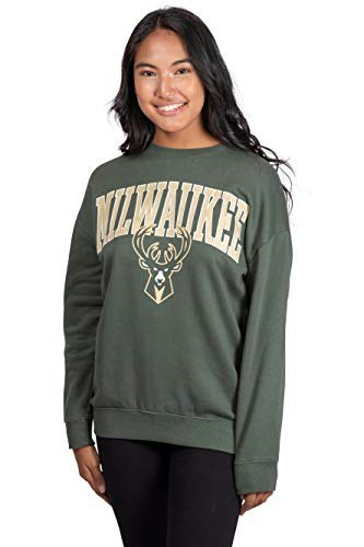 Ultra Game Women's Milwaukee Bucks Oversized Fleece Sweatshirt: $32.32 Ultra Game Women's Milwaukee Bucks Oversized Fleece Sweatshirt: $32.32