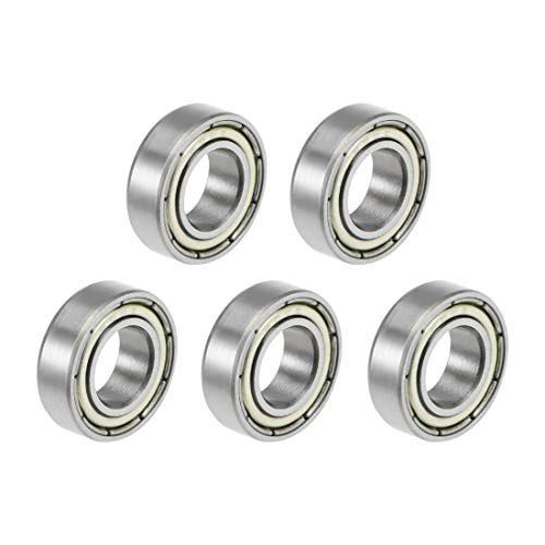 Uxcell 688ZZ 8mm x 16mm x 5mm Carbon Steel Ball Bearings 5-Pack: $5.99